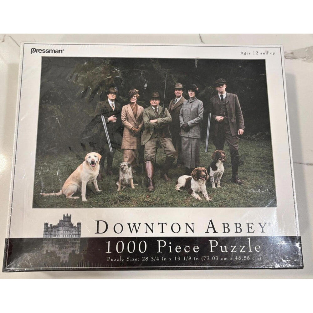 1 Downton Abbey Pressman 1000 Piece Puzzle Brand New & Sealed 2012.